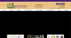 Desktop Screenshot of hedgecockbuilderssupply.com